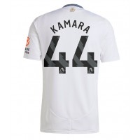 Camiseta Aston Villa Boubacar Kamara #44 Visitante Equipación 2024-25 manga corta
